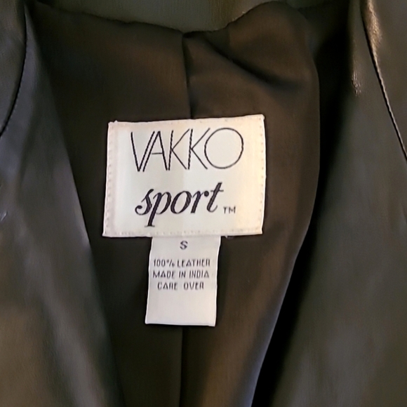 Leather Moto Jacket - Picture 4 of 4